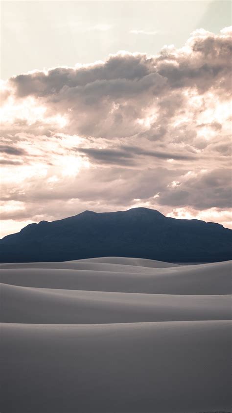 Download Wallpaper 1080x1920 Desert Dunes Sand Clouds Samsung Galaxy