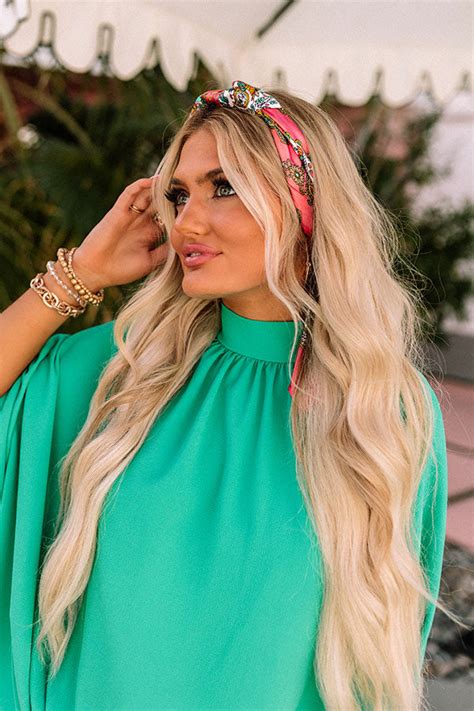 Mentally On Vacay Paisley Hair Scarf • Impressions Online Boutique