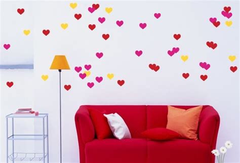 Hearts Vinyl Wall Stickers Vinyl Wall Art Wall Decals Home Decor