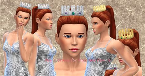 Mythical Dreams Sims 4 Royal Crown For Male And Female