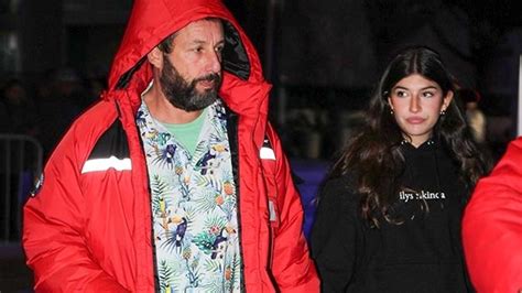 Adam Sandler And Daughter Sunny At Lakers Game Photos Hollywood Life
