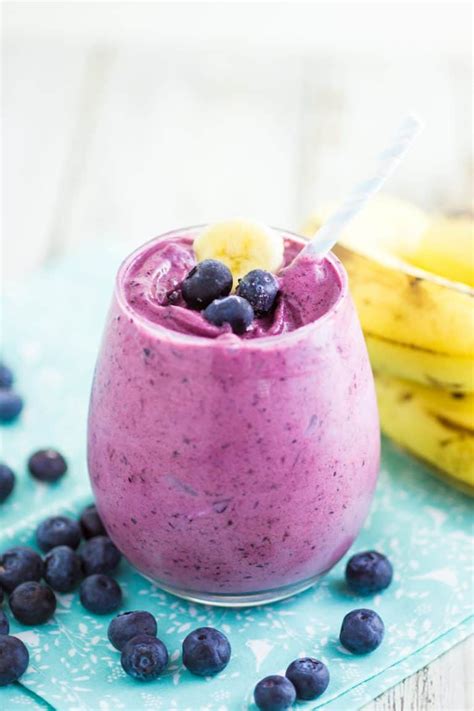 Easy Blueberry Banana Smoothie Recipe Stylish Cravings