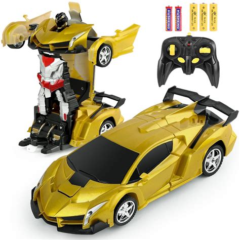 Remote Control Car Transforming Robot Bifyton Transform Car Robot With