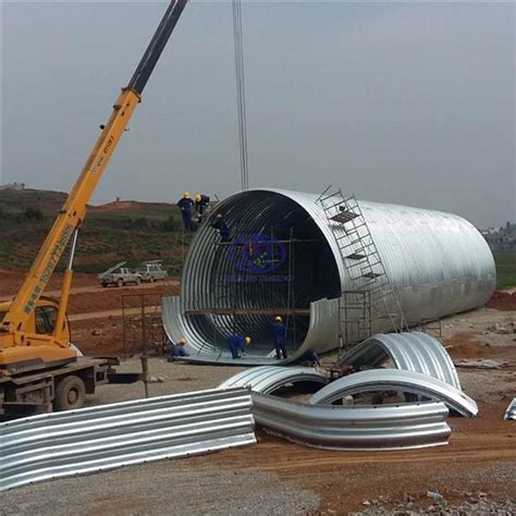 Supply Corrugated Steel Culvert Pipe To Timor Leste China