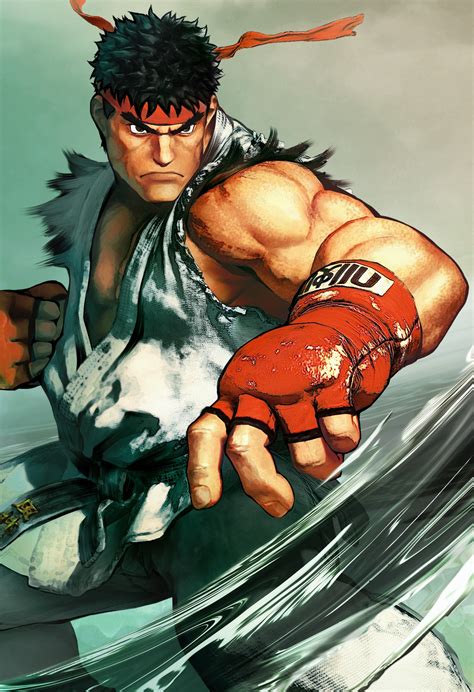 Ryu Street Fighter Art Gallery Page 2