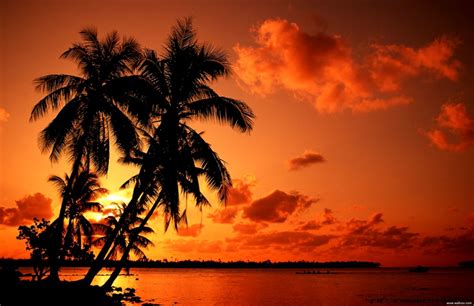 Bira Beach Sunset Wallpaper Hd | High Definitions Wallpapers