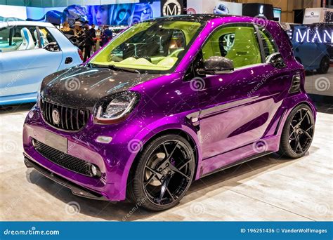 Mansory Smart Fortwo Customized Car At The 89th Geneva International