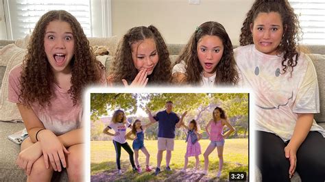 Haschak Sisters REACT to "Daddy Says No" (Music Video) - YouTube