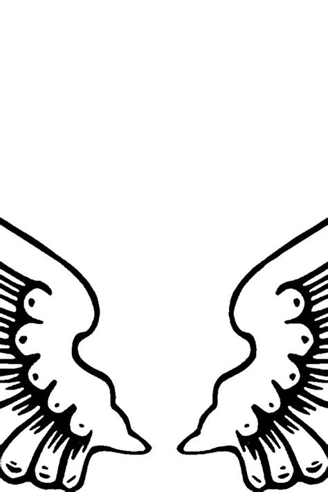 Explore 623989 free printable coloring pages for you can use our amazing online tool to color and edit the following angel wings coloring pages. Printable Angel Wings - Cliparts.co
