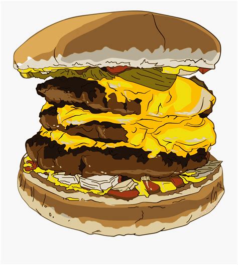 Clipart Cheeseburger Free Transparent Clipart Clipartkey