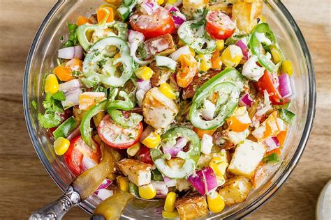 Festive roasted vegetable salad (low fodmap). Roasted Potato Salad Recipe — Eatwell101