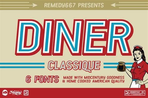 Retro Diner Font