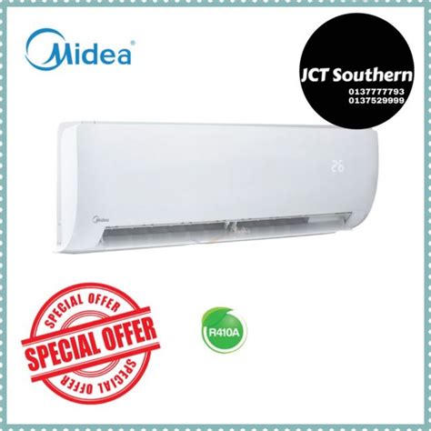 This ac also has instant cooling capabilities and comes in a beautiful design to complement every room. MIDEA 1.0HP, 1.5 HP, 2.0HP, 2.5HP MSAE Non-Inverter Air ...