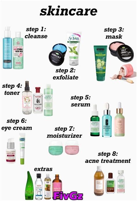 Skincare Steps Skin Care Routine Steps Beauty Skin Care Routine