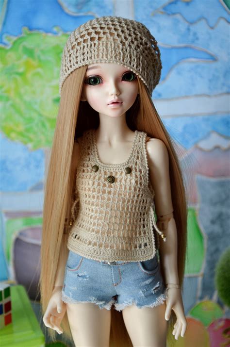Dolls And Action Figures For People 14 Msd Crochet Handmade Hat For