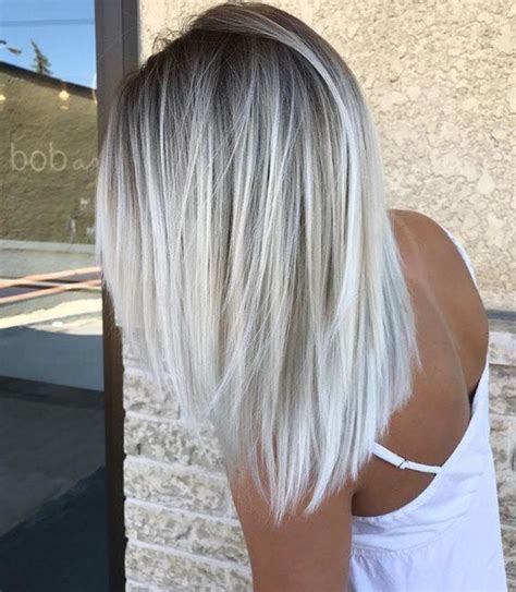Pin By Terezia Oravcova On Cheveux White Blonde Hair Color Long Hair