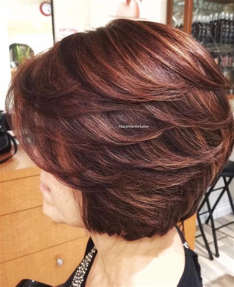 Tempted to get a layered bob cut? Pin on Hairstyles