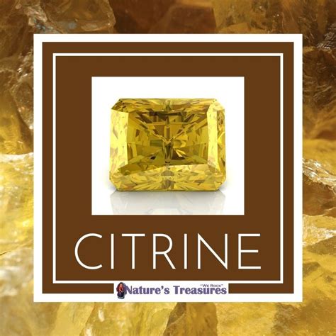 November Birthstone Citrine Natures Treasures