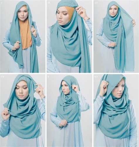 Tutorial Hijab Pashmina Simple Sehari Hari Ragam Muslim