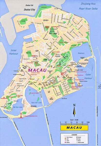 Map Of Hong Kong Zhuhai Macau Bridge