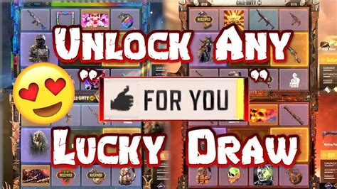 How To Change For You Lucky Draw New Glitch Get All 4 For You