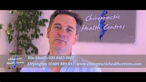 chiropractor in blackheath london chiropractic health centres youtube