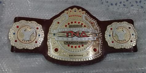 Tna Legend Booker T Championship Belt Wrestling Belt Ssi Championship Belts