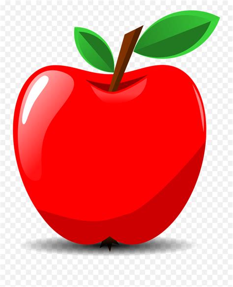 Free Photo Fruit Food Apple Icon Organic Red Natural Gambar Apel