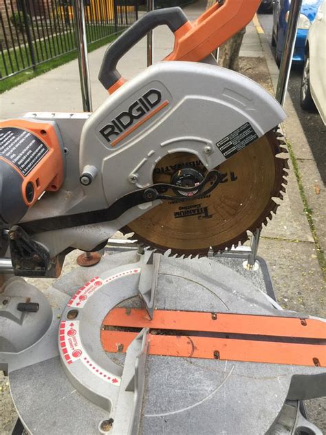 Ridgid Ms1290lza 12 Sliding Compound Miter Saw For Sale In Queens Ny
