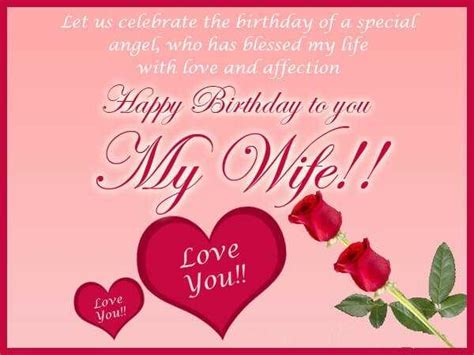 A cool and adorable collection of happy birthday images and wishes for free download. Happy Birthday Wishes for Wife With Love Messages Romantic ...