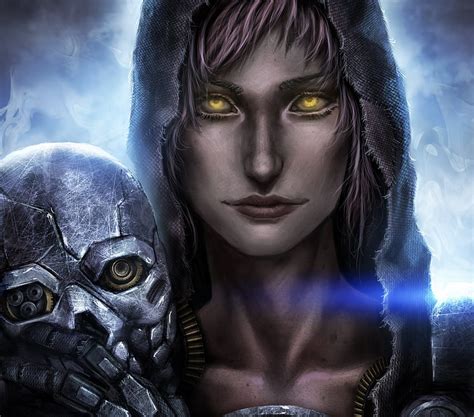 Dishonored Robot Glance Hood Headgear Face Games Girls Cyborg Warrior Hd Wallpaper Pxfuel