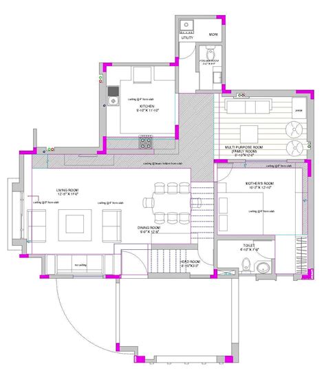 Plan Rk Master On Main Modern House Plan Modern House Plan