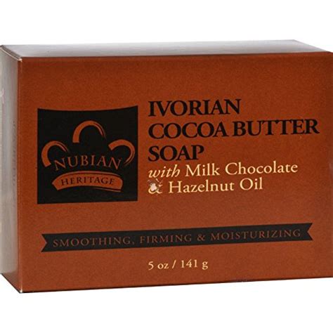 Buy Nubian Heritage Ivorian Cocoa Butter Milk Chocolate And Hazelnut