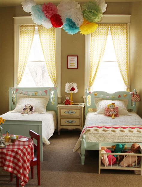 cute  interestingtwin bedroom ideas  girls hative