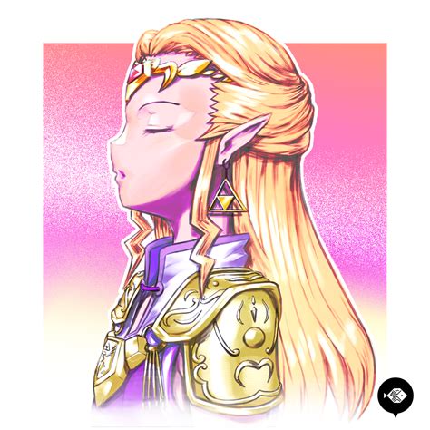 Princess Zelda Oot Fanart By Me Rzelda