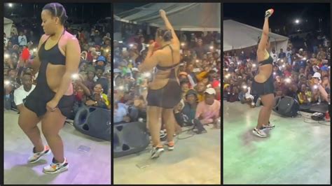Zodwa Wabantu Takes Off Underwear While Performing YouTube