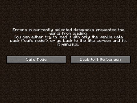 Errors In Datapacks Support General CurseForge Minecraft CurseForge