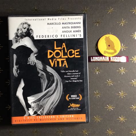 la dolce vita 1960 fellini koch lorber 2004 dvd 2020 7 16 8 longhair records