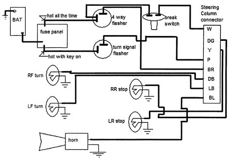 Ford Turn Signal Switch Wiring Diagram