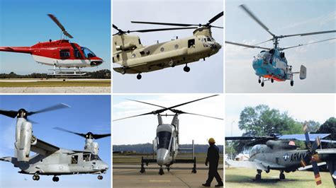 What Are The 6 Different Types Of Helicopters Chopper Spotter