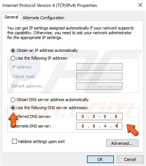 Cómo solucionar el Error no se pudo encontrar la dirección DNS del servidor Simple