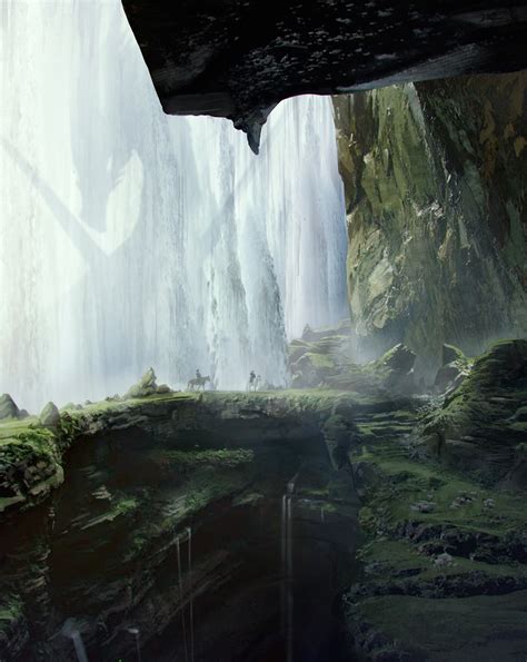 Artstation Waterfalls