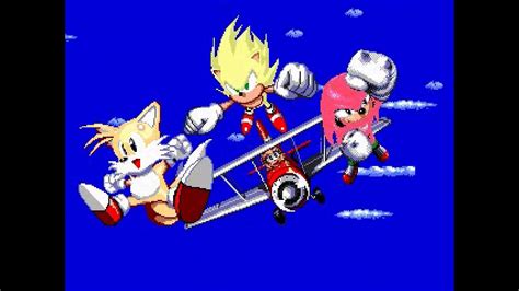 Sonic The Hedgehog 2 Heroes Ending Knucklestailssonicall Chaos