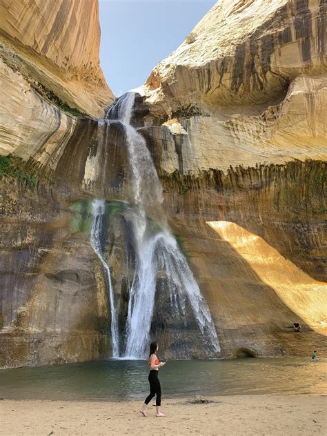 Lower calf creek falls hiking guide overview: Lovely hike this weekend to Lower Calf Creek Falls - Grand ...