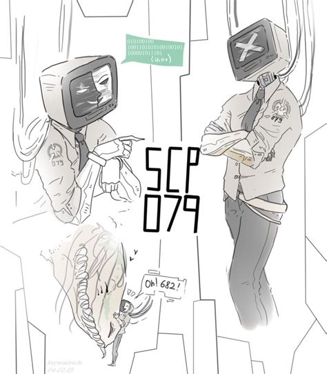 Scp 079sketch By Keymmiracle On Deviantart Scp Scp 049 Scp 076