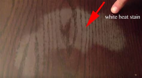 How to get dye stains off wood? How to Remove White Heat Stains from Wood Furniture | Easy ...