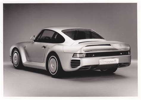 Porsche Gruppe B Concept Car Later 959 Photo 1984