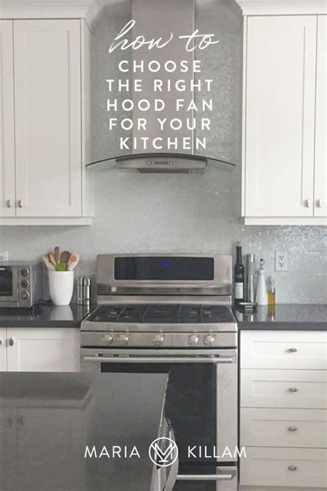 If your kitchen does not have a cabinet above the range, you can install a fully exposed unit, as shown. WWMD: Choosing a Classic and Timeless Hood Fan | Advice ...