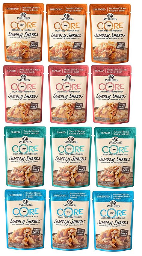 In this review, wellness cat food reviews, you'll find an unbiased and comprehensive take on the famous pet food brand, specifically as it applies to their cat food. Wellness CORE Simply Shreds for Cats >>> Read more reviews ...