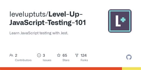 Issues Leveluptuts Level Up Javascript Testing Github